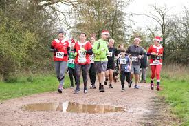 Santa Run at Stanwick Lakes